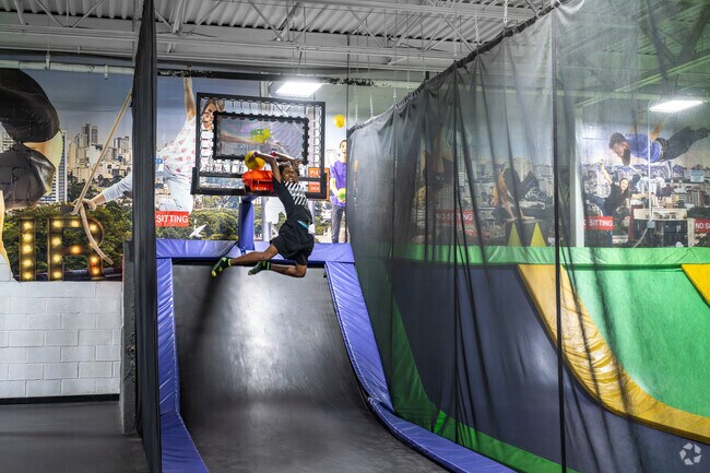The Get Air Trampoline Park in Brooklyn is a great spot for kids to have fun.