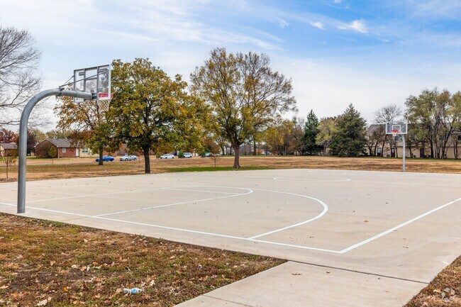 Get your friends together for a game of basketball at Sunnybrook's basketball court.