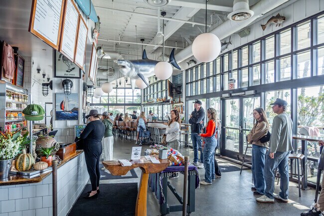 Bear Flag Fish Co at in Huntington Beach features fresh seafood dishes and California favorites.