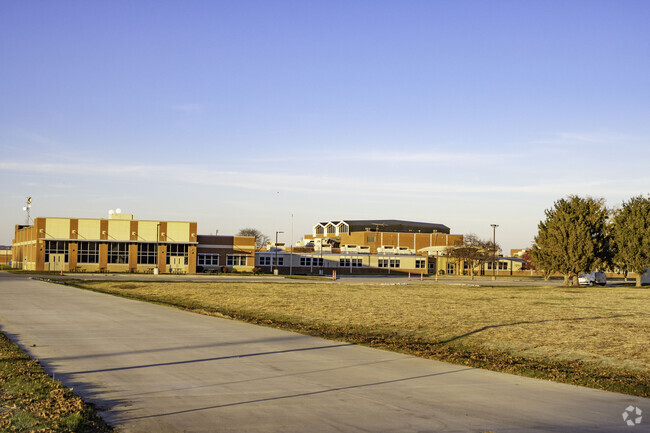 Orchard Farm Middle School provides education in the neighborhood of 
Kampville.