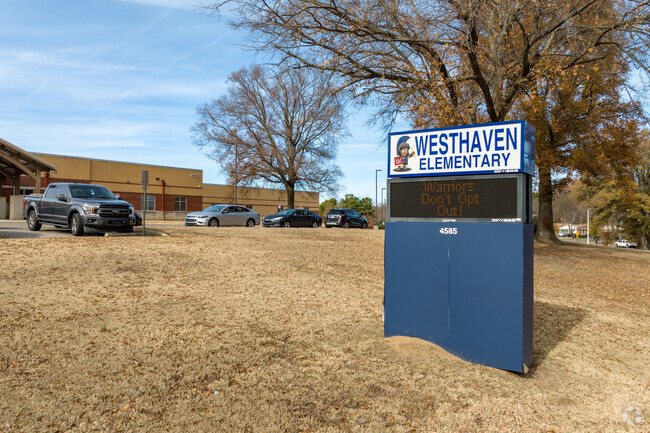 Westhaven Elementary is located at 4585 Hodge Rd in Memphis.
