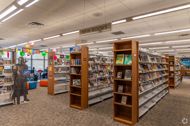Lose yourself in a book at Georgetown Public Library, nestled in the heart of downtown.
