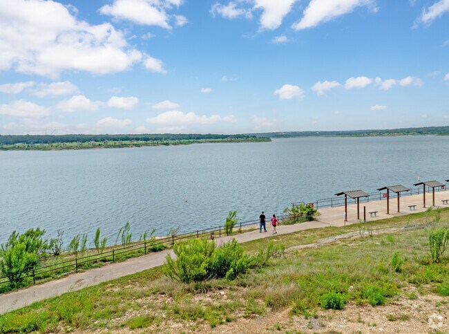 Take a stroll down the trail of the Overlook at Lake Georgetown.