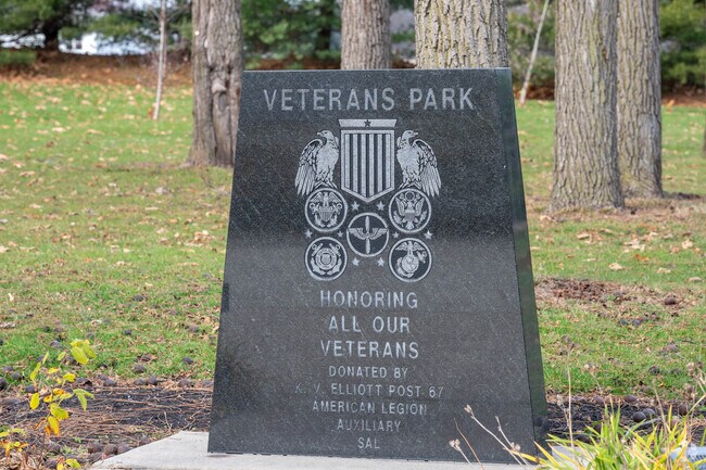 Veteran's Park stands as a lasting symbol to honor America's veterans.