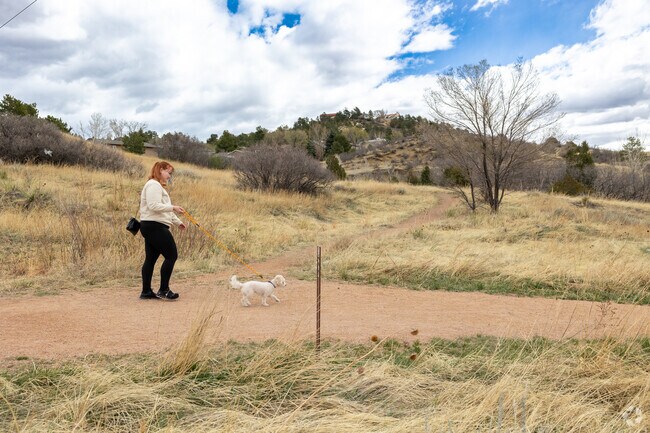 Enjoy a hike down the several trails at Pulpit Rock Park.