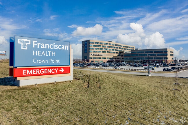 Franciscan Health Crown Point is a major medical facility and employer in the city.