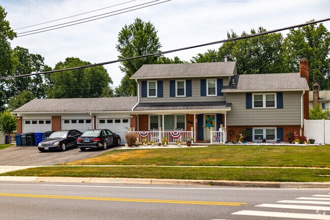Stunning split level home found on Bauer Road in Rock Creek Village.