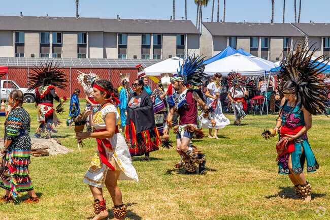 The dancing at the Friendship Pow Wow is a spectacular event.