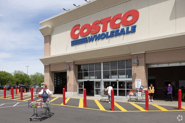 Glenview locals can take care of everyday shopping at nearby box stores like Costco.