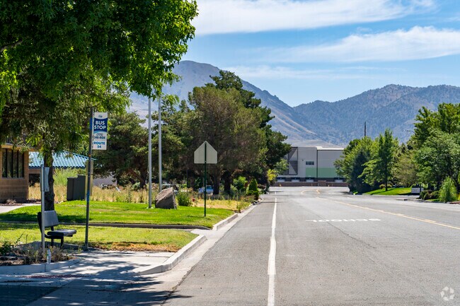 There are plenty of bus stops in Hidden Valley, most of which are near commercial centers.