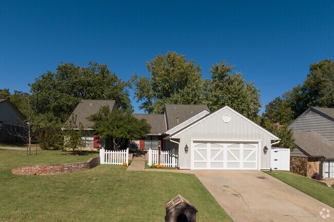 A newly constructed traditional ranch style home in Hafer Park.
