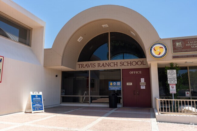 Travis Ranch School in Yorba Linda serves students K-8.