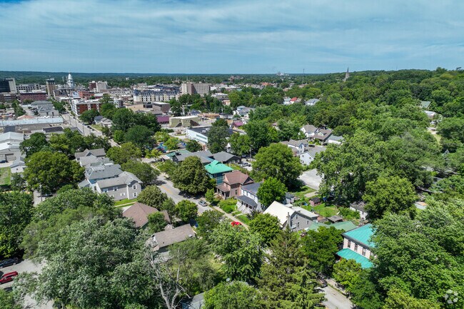 Ellsworth Romig is covered by beautiful mature trees and is located close to Downtown Lafayette.