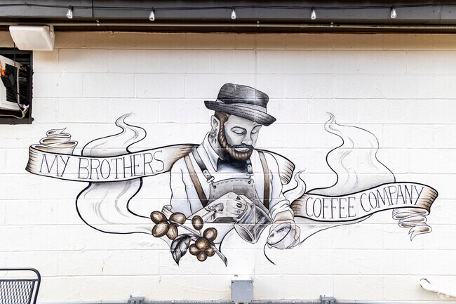 My Brother's Coffee in Gurley has a unique vibe not found in corporate coffee shops.