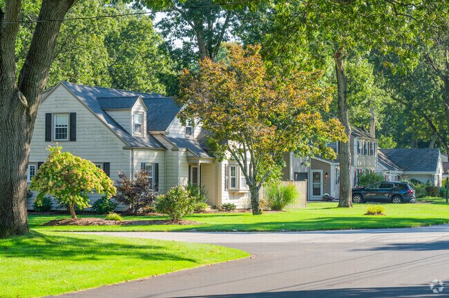 Tucked away in tree covered neighborhoods, you will find a wide range of home styles for sale.
