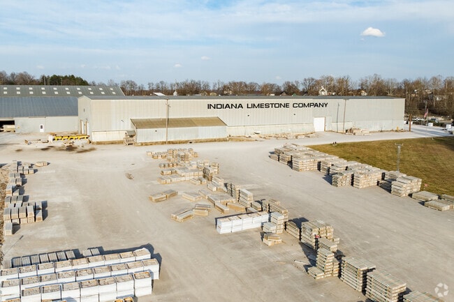 Indiana Limestone blocks are carefully extracted from their historic quarries.