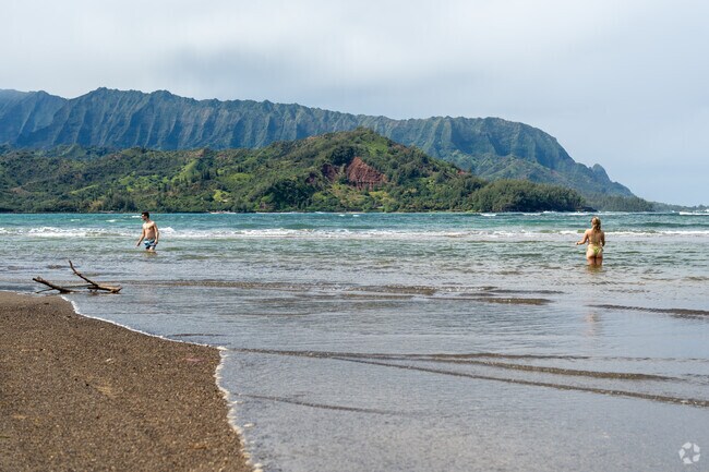 Hanalei is renowned for its breathtaking landscapes, including lush green mountains beaches