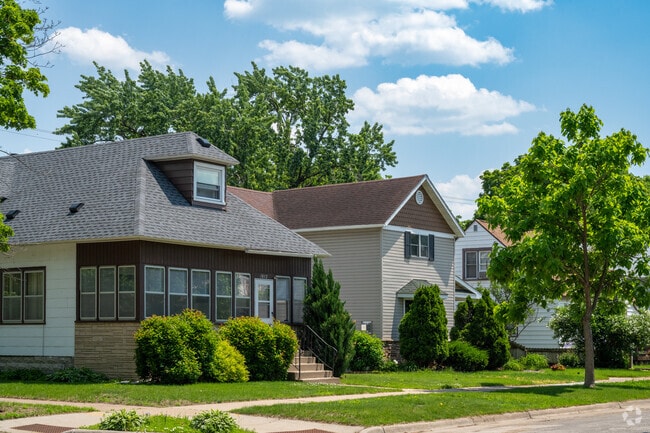 Rows of bungalows and traditional homes fill out much of Logan Northside.