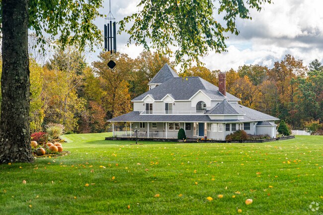 East Douglas has a variety of homes on large private lots.