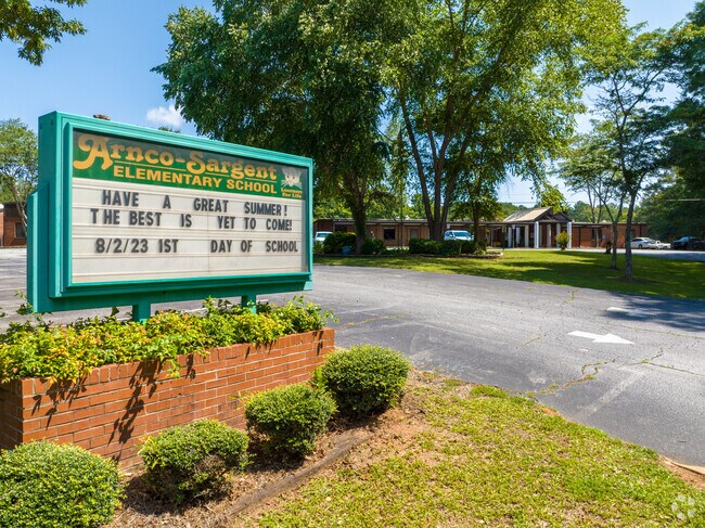 Arnco-Sargent Elementary School is located at 2449 GA-16, Newnan, GA 30263.