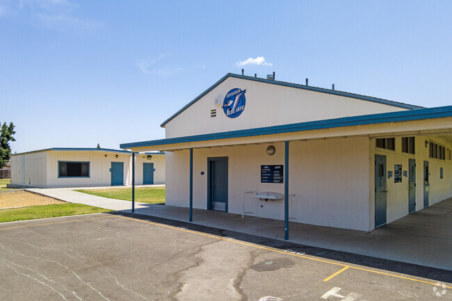 Modern classrooms await students at Jefferson Elementary School in Clovis.