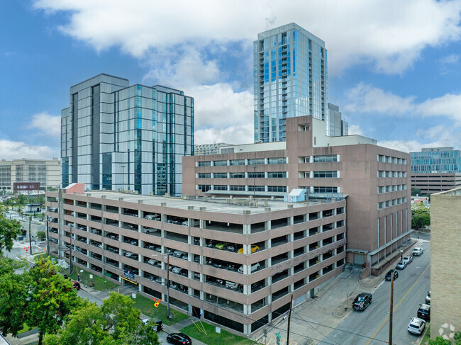 University of Texas at Austin H.S. is located on Guadelupe  just north of donwtown Austin.