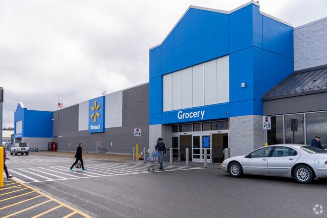 Walmart and other big box stores are located near Post Falls.