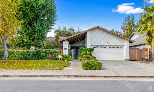 Beautifully landscaped homes are throughout Central Lodi.