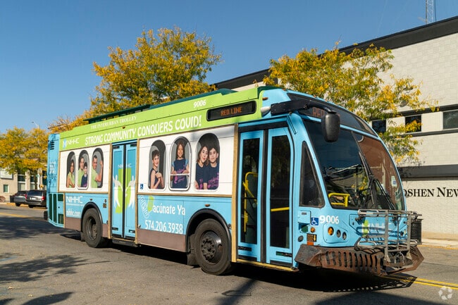 The Interurban Trolley is available in and around the Shanklin Millrace neighborhood.