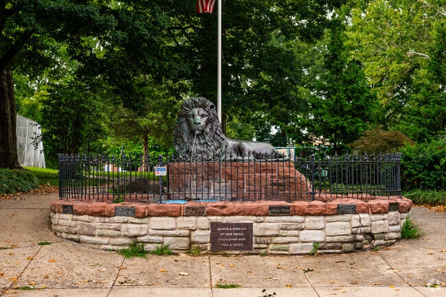 Here is a beautiful statue of Saint and Sinner in Stevens, PA.