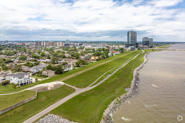 Whitney-Cecile locals enjoy scenic waterfront recration at Lake Pontchartrain.