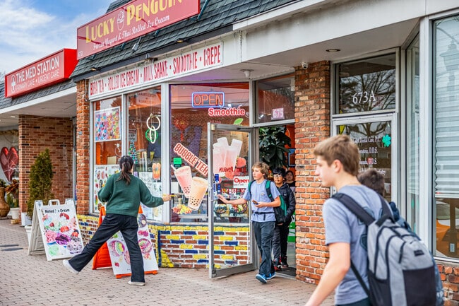 Lucky Penguin is a favorite after school stop for students of Glenwood Landing.