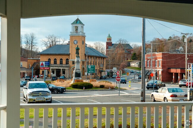 From the gazebo at Warren Common you have a perfect view of the town center.