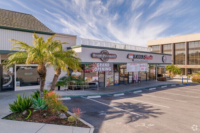 Grantville Shopping Center with lots of food and retail options available.