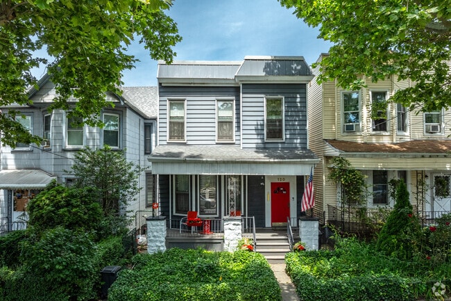Colonials with charming covered front porches add character to the streets of McGinley Square.