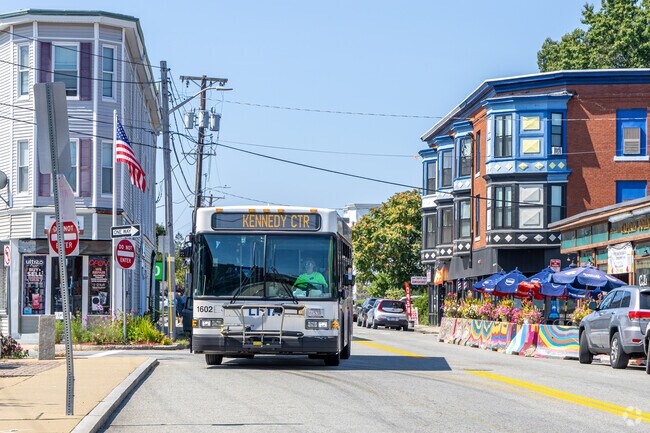 The LRTA provides bus service throughout The Highlands neighborhood in Lowell, MA.