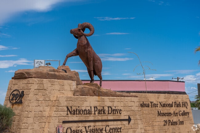 Twentynine Palms' salute to the kings of the mountain peaks.