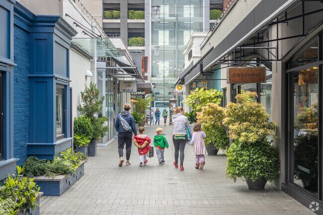 Near Laurelhurst, folks can peruse a number of retail stores located at University Village.