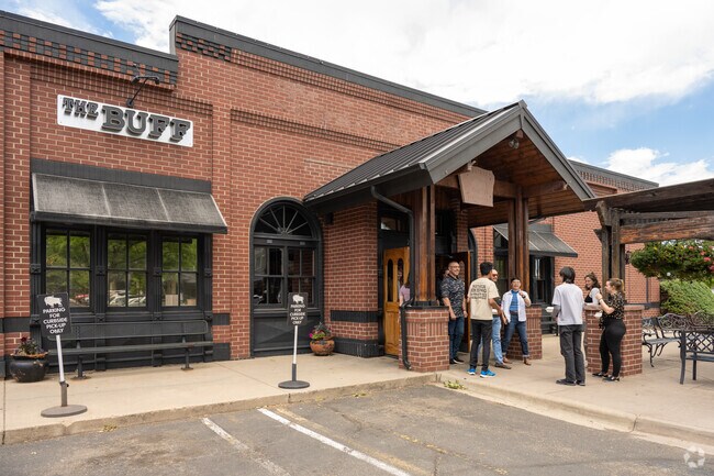 The Buff is a popular place for breakfast.