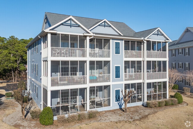 Find coastal style condos with private balconies in Saint James.