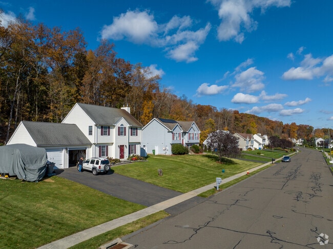 Forestville has spacious family orientated neighborhood.