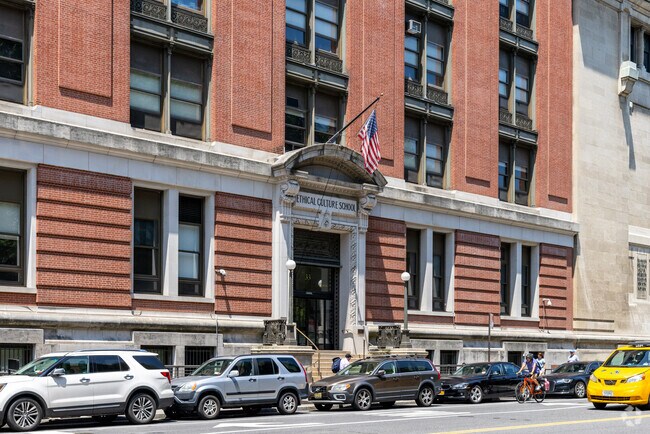 Students are the highest priority at The entrance to Ethical Culture-Fieldston School.