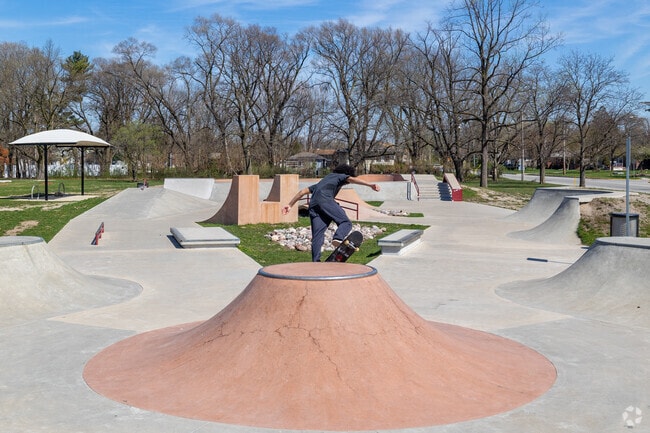 Gary's parks feature skate parks and green spaces to enjoy.