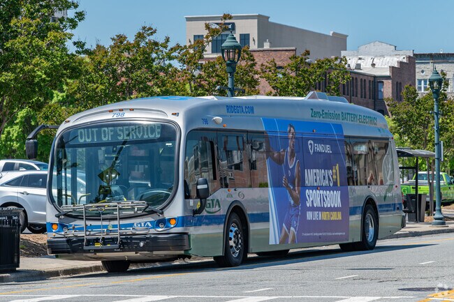 Martin Area folks have several GTA bus stops located around the nearby shopping centers.