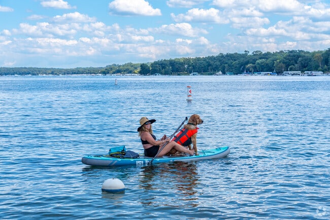 Residents and tourists flock to Lake Geneva during the summertime.