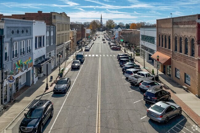 Monroe offers locals plenty of shopping and dining options just minutes from Charlotte.