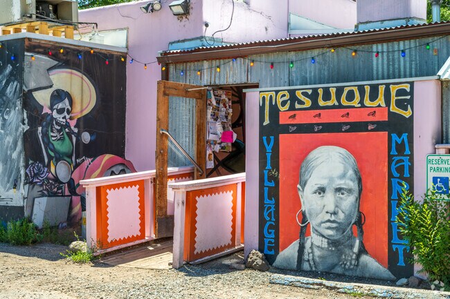 Tesuque residents can stop by Tesuque Market Village for their grocery needs.