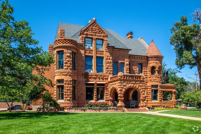 The Orman Mansion is a Richardson Romanesque home that housed former Colorado governors.