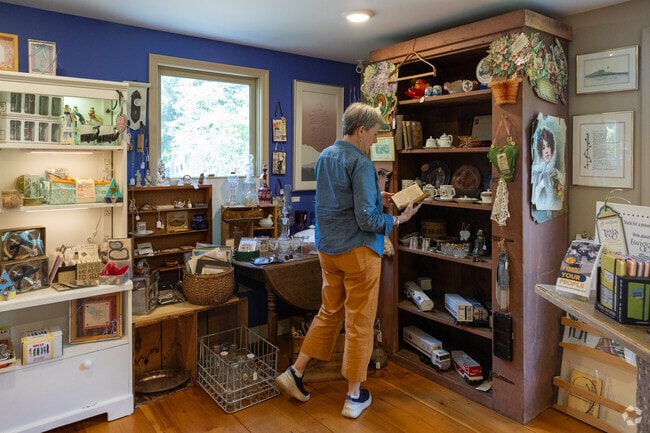 Twiggs Art Gallery in Boscawen has a rotating gallery and a store with lots of great gifts.