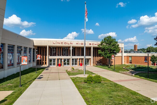 Lincoln High School serves students in grades 9-12.